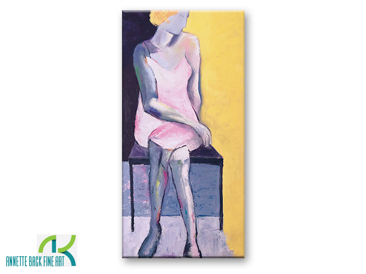 Moving On by Annette Back - 20x40-Original Oil on Canvas-annettebackart