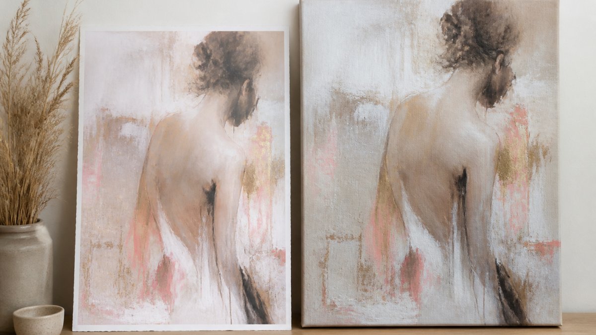 Original Art vs Canvas Prints: What Works Best