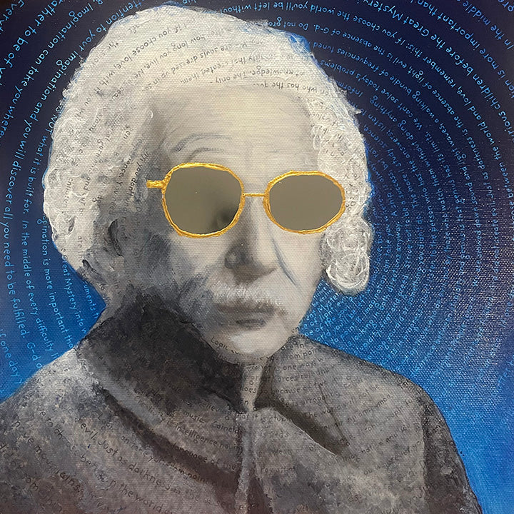 Einstein Sees You by Annette Back