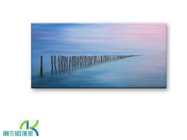 Infinity by Annette Back - 48x24-Original Oil on Canvas-annettebackart