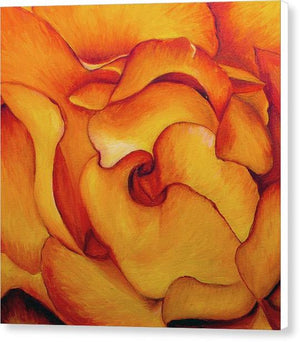 Fire & Rose - Gallery Wrap-Canvas Wraps-annettebackart