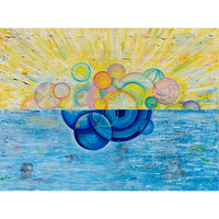 Horizon by Annette Back - 40x30-Original Oil on Canvas-annettebackart